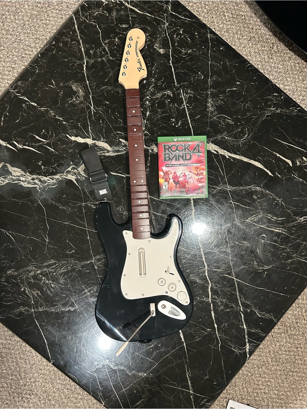 Rock Band 4 & Guitar Controller Set